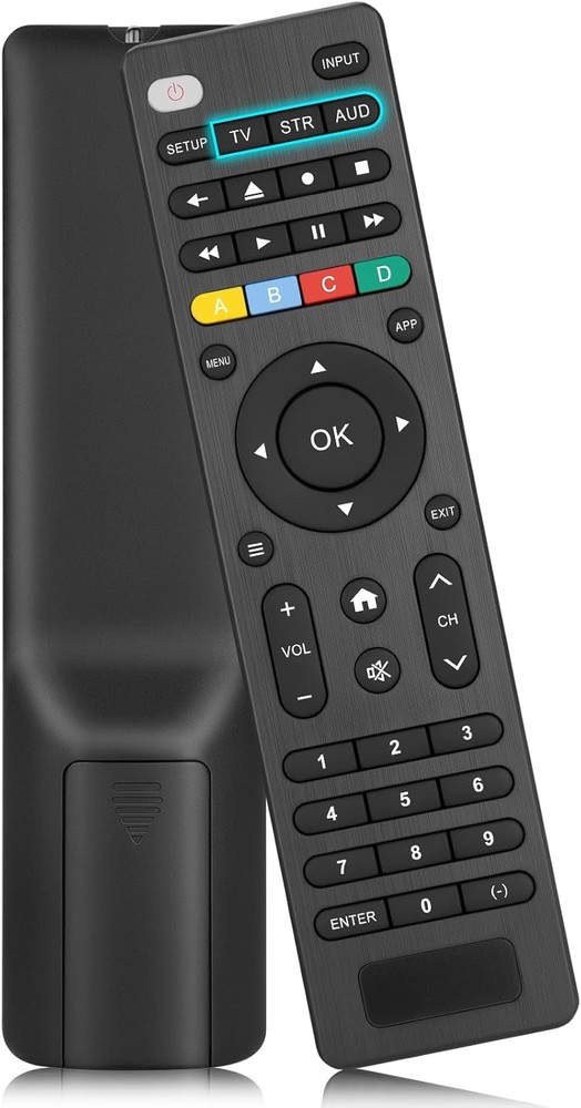 Universal-TV-Remote-Control Compatible with Black
