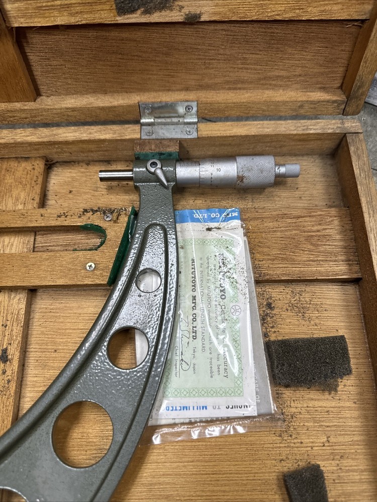 MITUTOYO 103191 MICROMETER GAGE USED