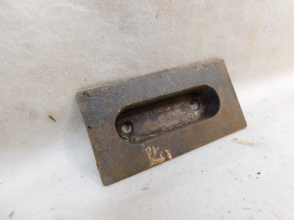 1800's Antique WINDOW Pull VICTORIAN Style Black ORNATE