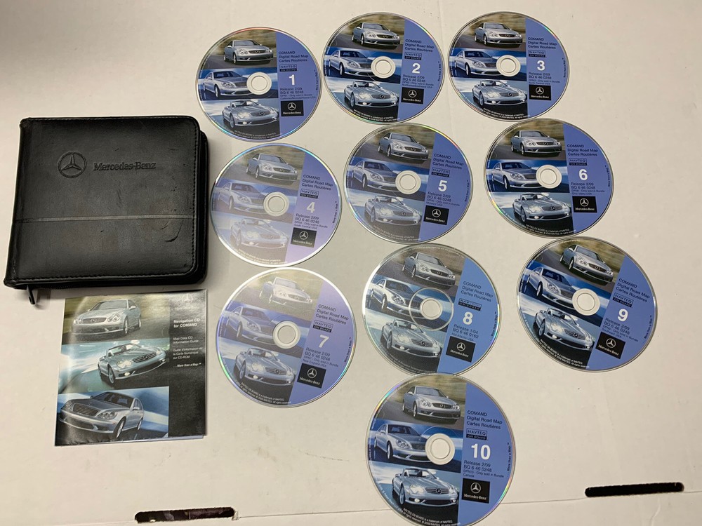 MERCEDES BENZ NAVIGATION SYSTEM CD S CLK E  CLASS 2009 UPDATE