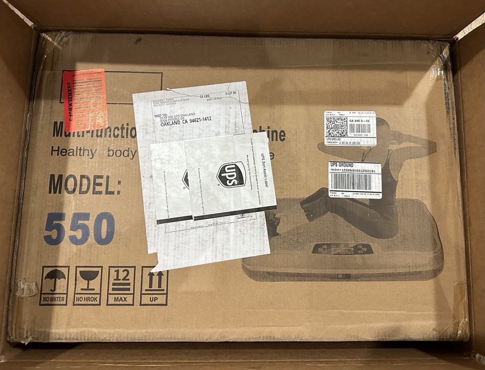 Vibration Plate Exercise Machine, 3 Workout Modes & 120-Level Vibration Platf...