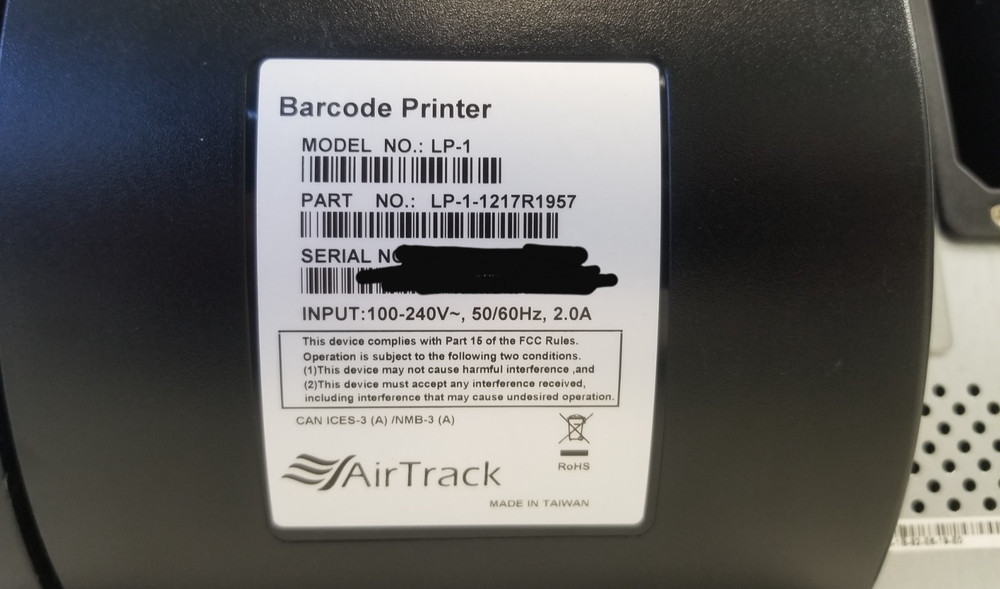 AirTrack LP-1 / Label Printer