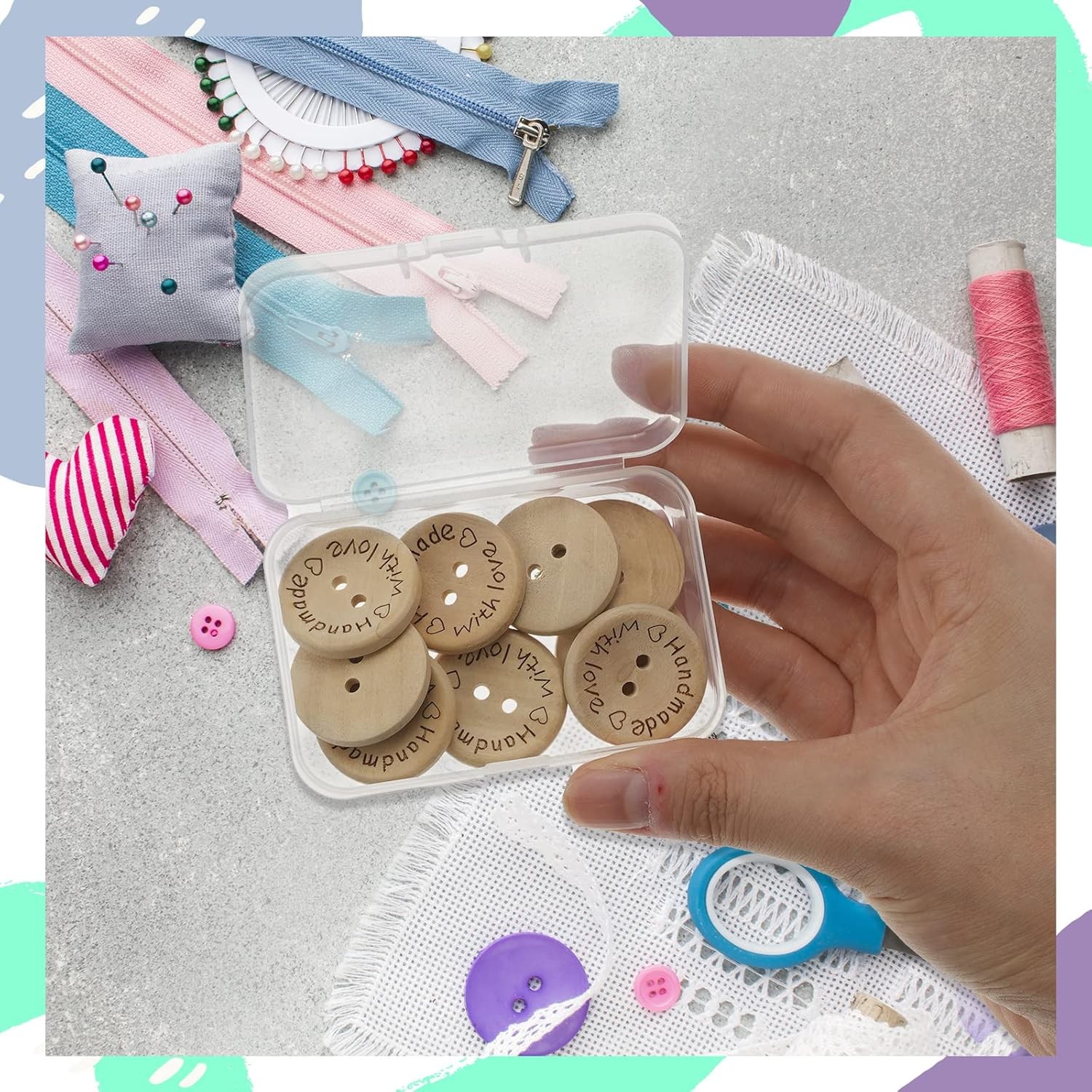 4PC Small Plastic Storage Container Box DIY Coins Screws Jewelry Travel Beads