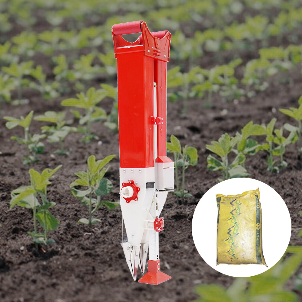 Seed Fertilizer Spreader - Household Seeding Machine Manual HandHeld Applicator