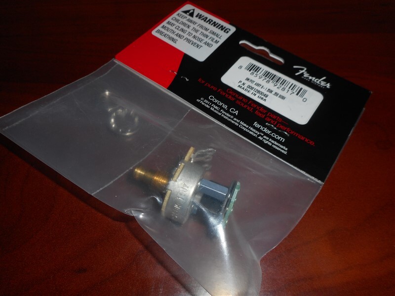 NEW - 250K Linear Taper Solid Shaft S-1 Switch / Potentiometer 006-1260-049