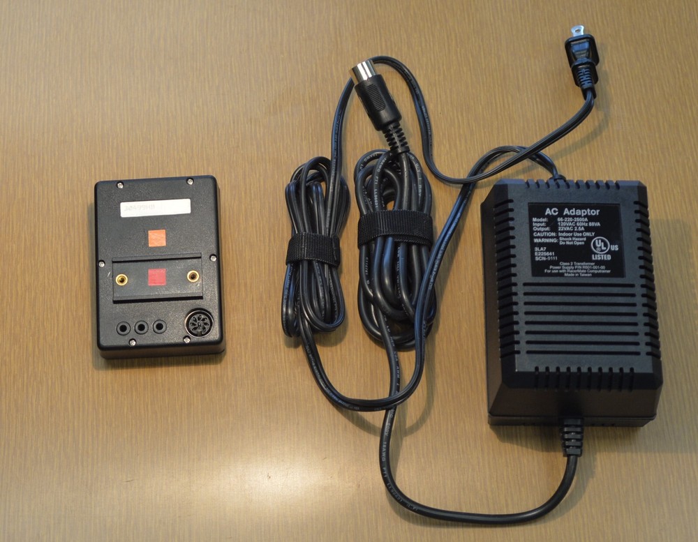 Racermate Computrainer Head Controller 45.43 with Power Supply bundle tested