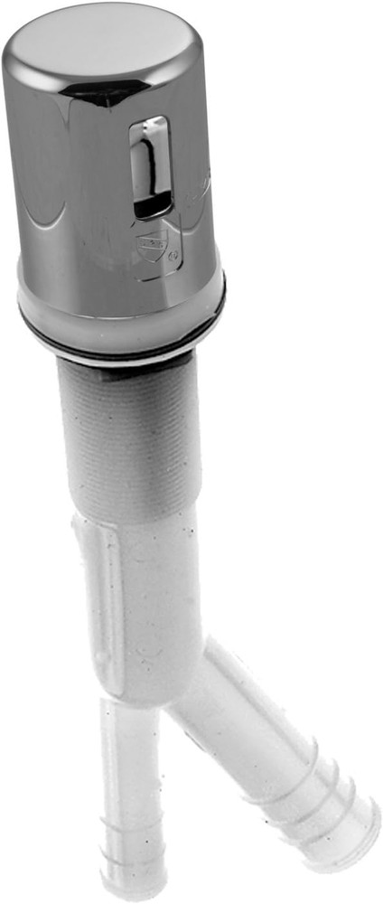Plastic Air Gap, 2 Pack, Polished Chrome, D200P-CP-PK