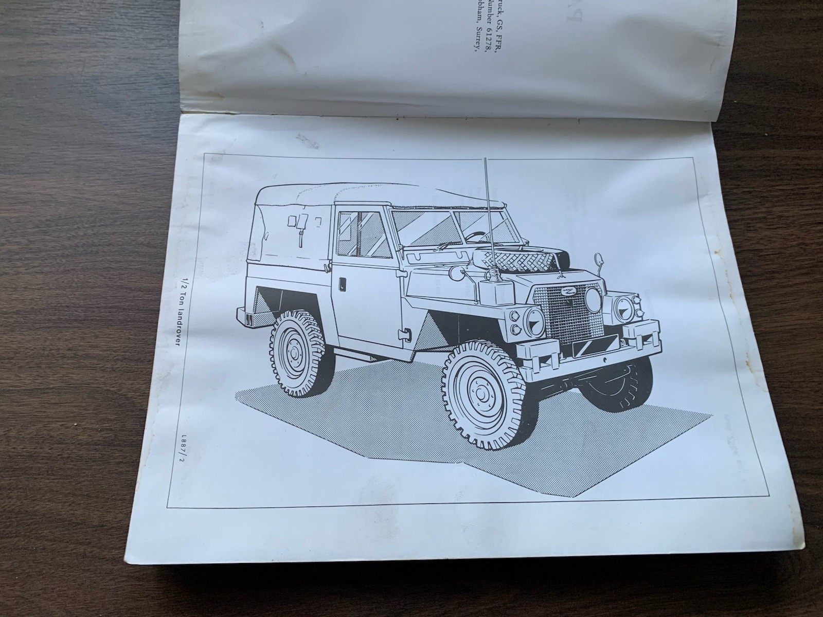 Land Rover- LIGHTWEIGHT / Air Portable Models- Operators Workshop Manual