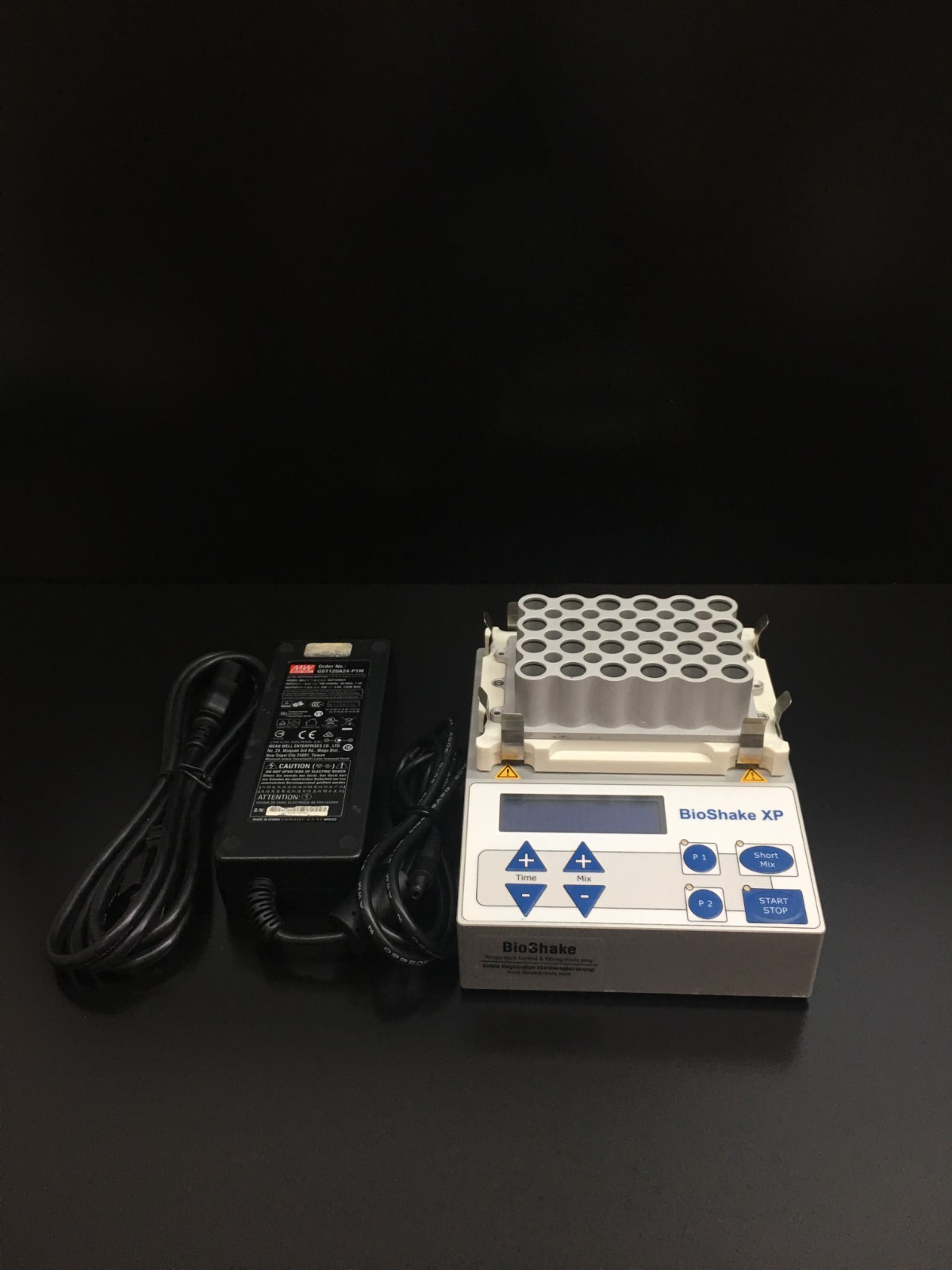 Q Instruments BioShake XP 001266 High Speed Lab Mixer with WARRANTY