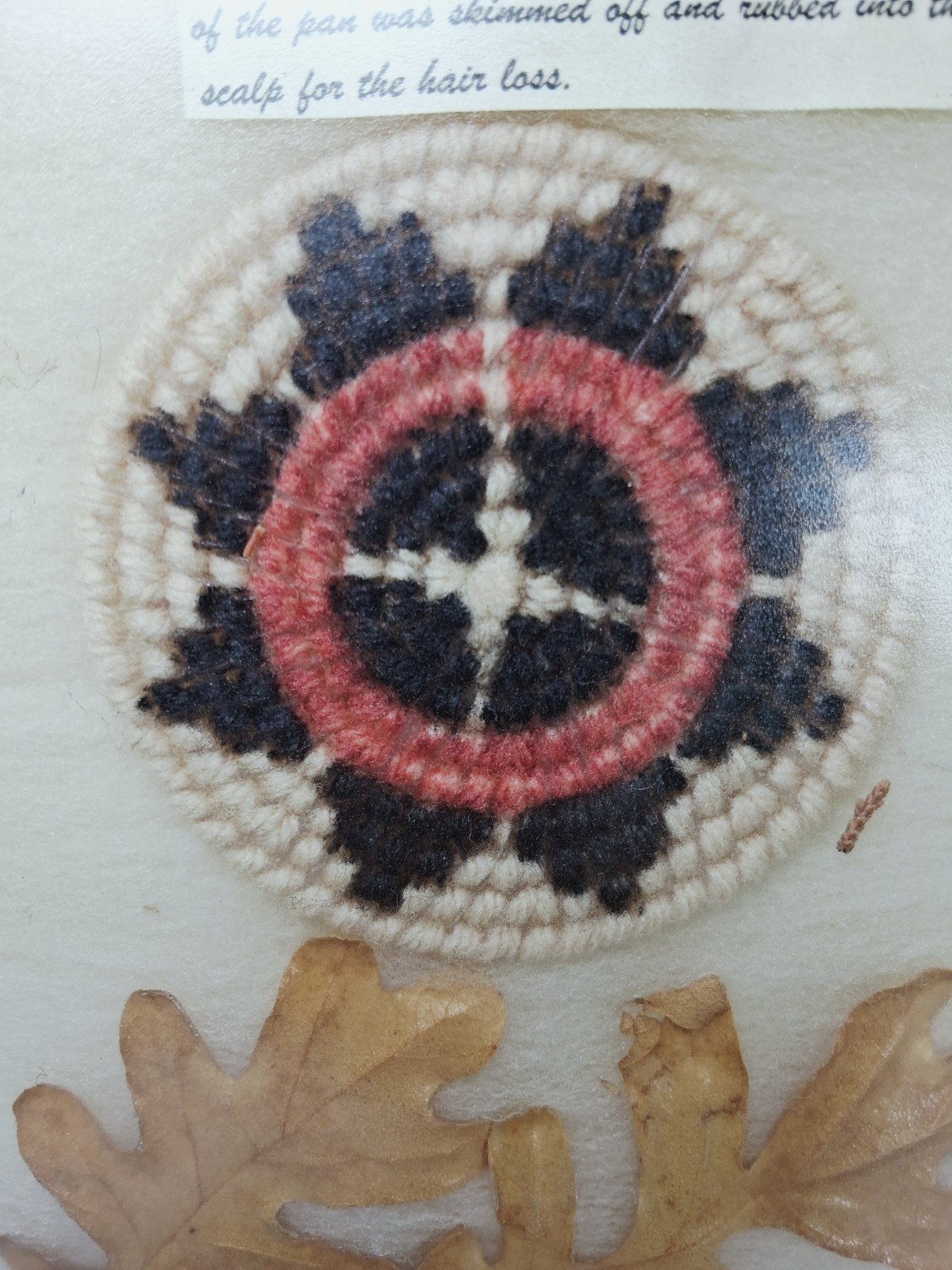 Navajo Medicine Chart Arletta Henderson Native American Framed Vintage