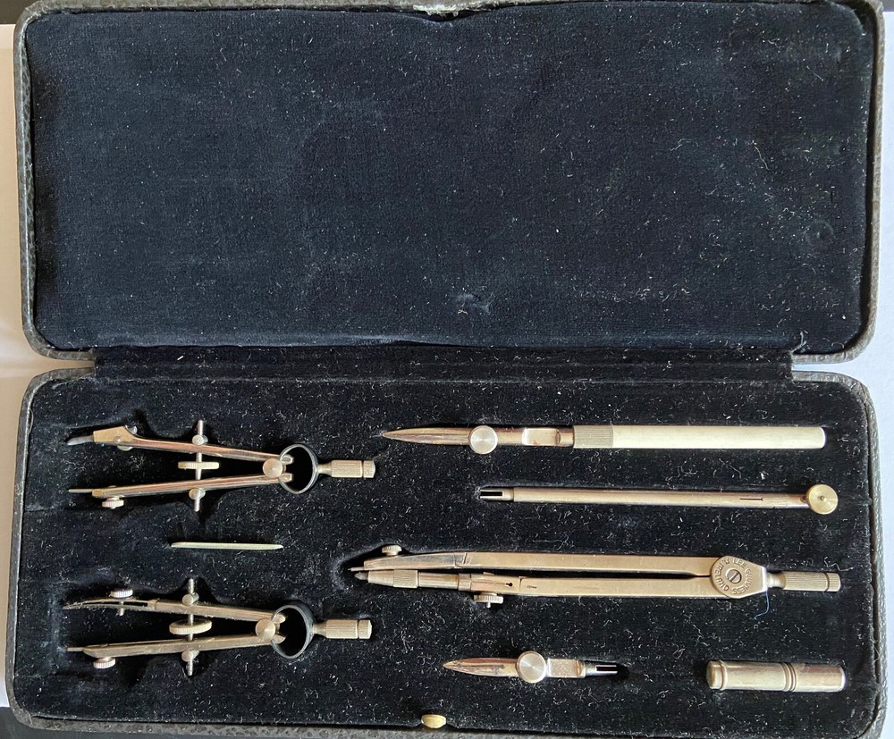 Lee Guiness S.953 Draftsman Drawing Set - complete