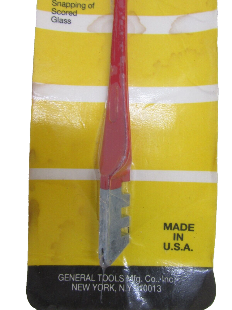 GENERAL TOOLS GLASS CUTTER, No. 8501, USA
