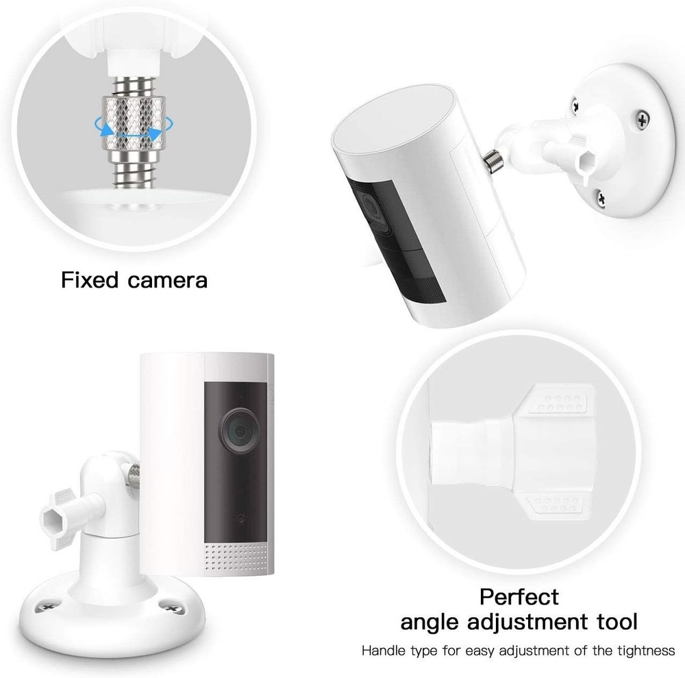 Adjustable Security Camera Wall Mount, Easy Installation with Waterproof Quality
