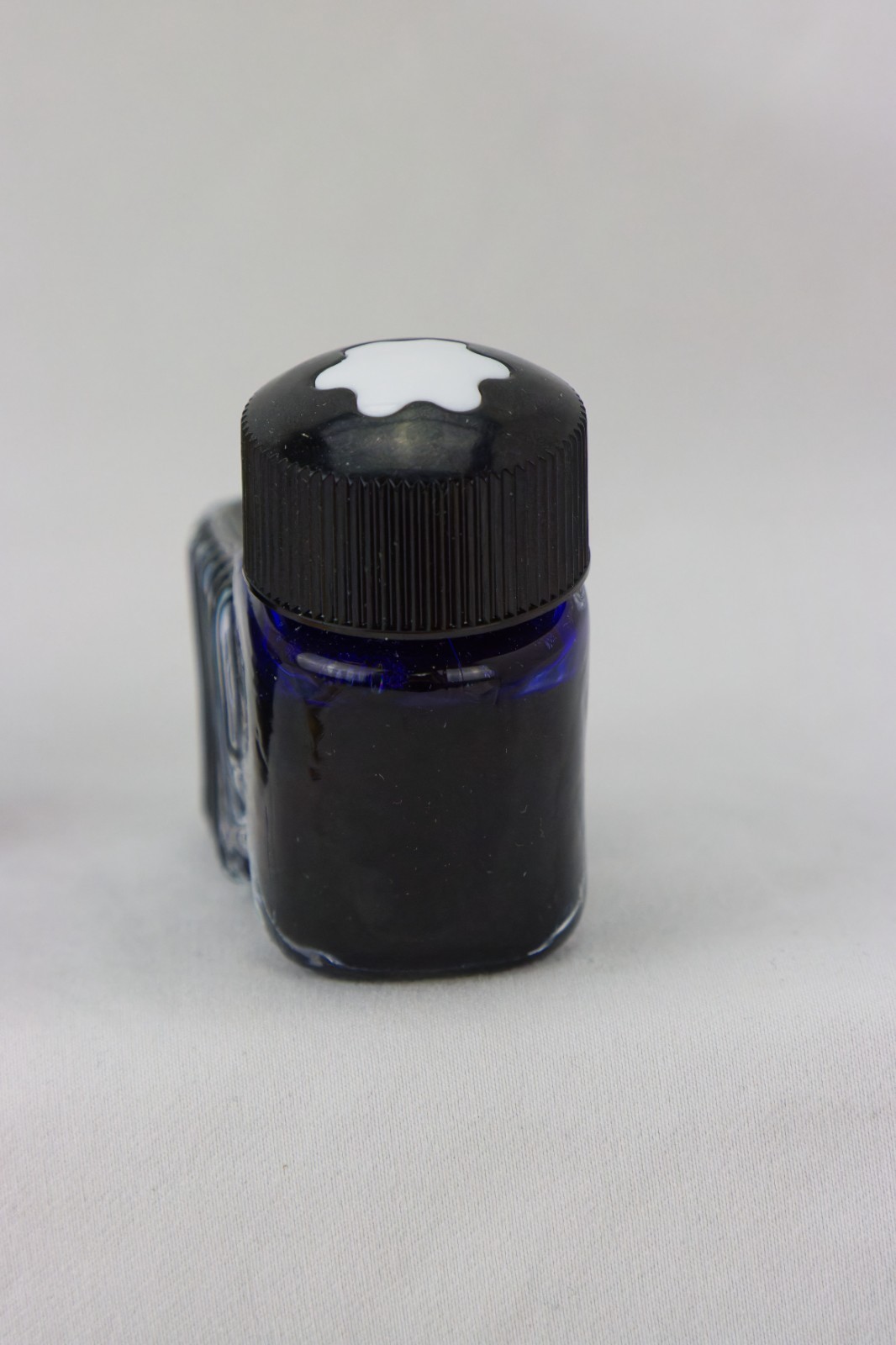 Mont Blanc Fountain Pen Ink, Royal Blue, Vintage, 50ml, ~85% Full