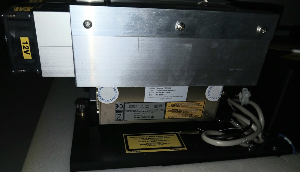 Spectra-Physics Explorer 355-300 Solid-State Laser System for Laboratory Use