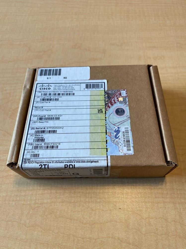 Cisco MEM-43-4G Sealed