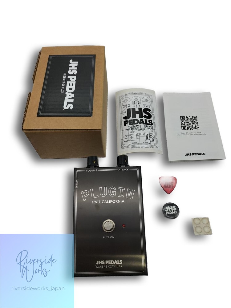 JHS PEDALS Plugin Fuzz Distortion Effects Pedal JP