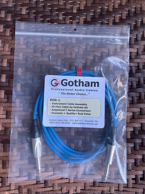 DGS ValueFlex Cable Assemblies  Straight 04 FT BLUE