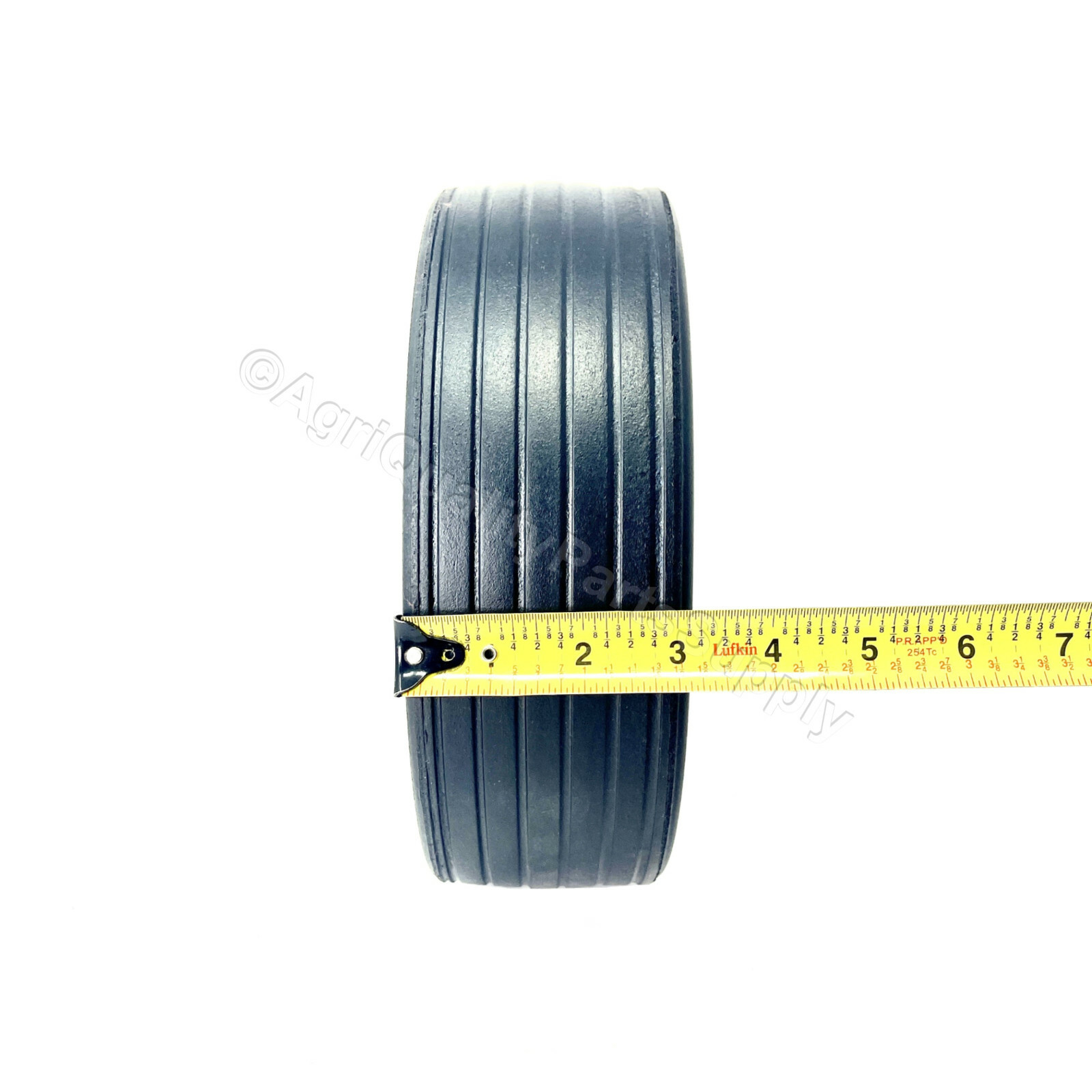 10"x 3.25" FINISH MOWER WHEEL -SOLID MOLDED TIRE - FITS 1" AXLE, Free Shipping