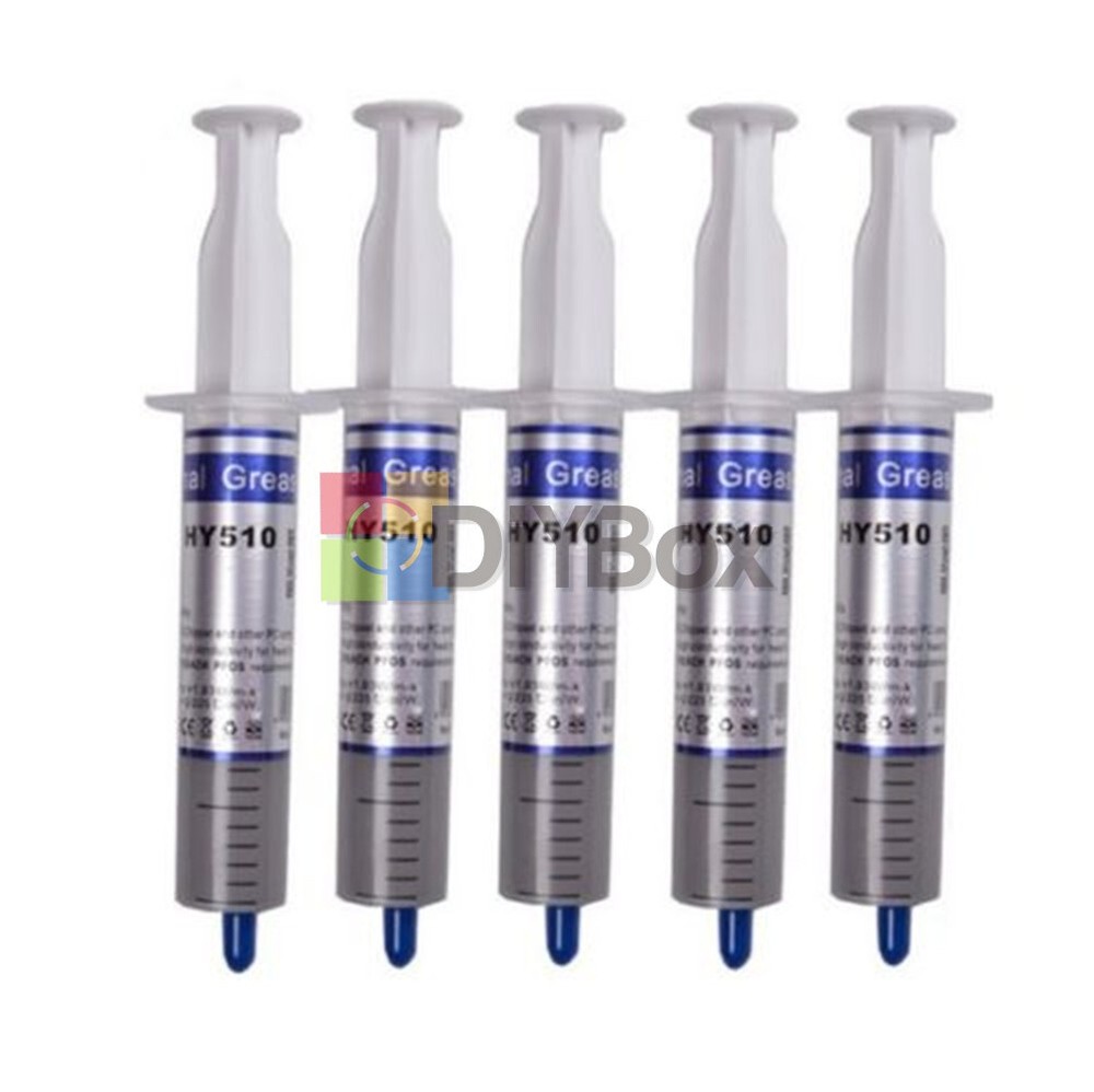 100pcs HY510 30g Thermal Conductive Grease Paste For GPU CPU Chipset Cooling