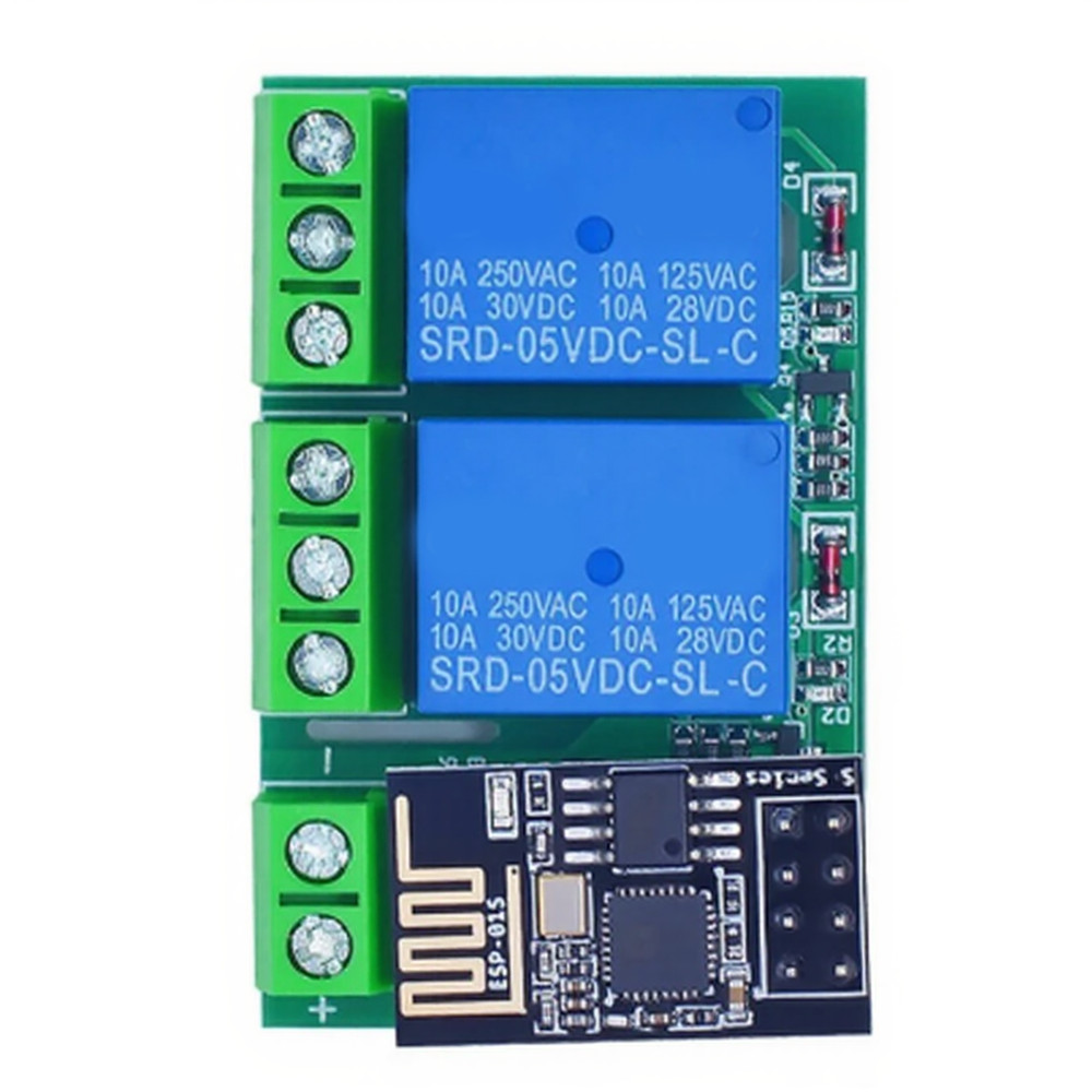 WiFi Relay ESP-01S Module Compatible with For ESP8266 for Home Projects