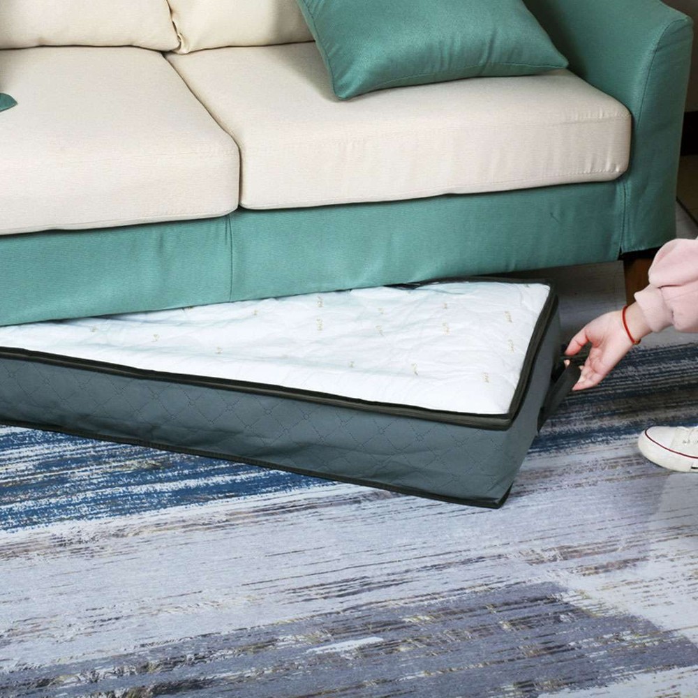 Under-Bed Organizer Under the Bed Storage Bag Box for Clothes Blankets Foldable