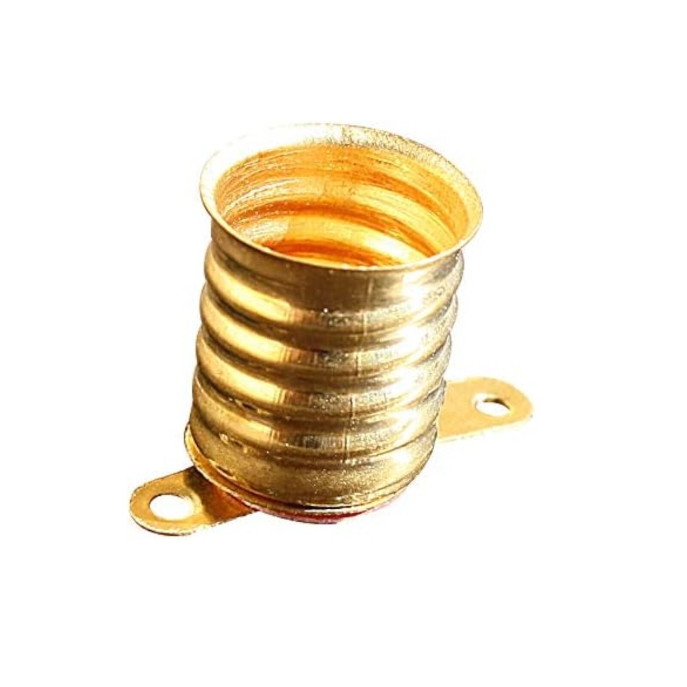 1x E10 E 10 Ba9s BA 9s Lamp Socket LED Solder Tabs Mini Lamp