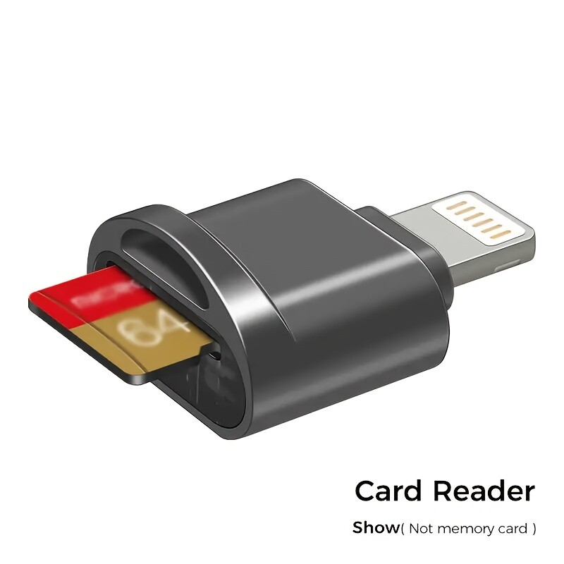 SD TF Mini Card Reader for iPhone for iPad Connection External Expansion Memory