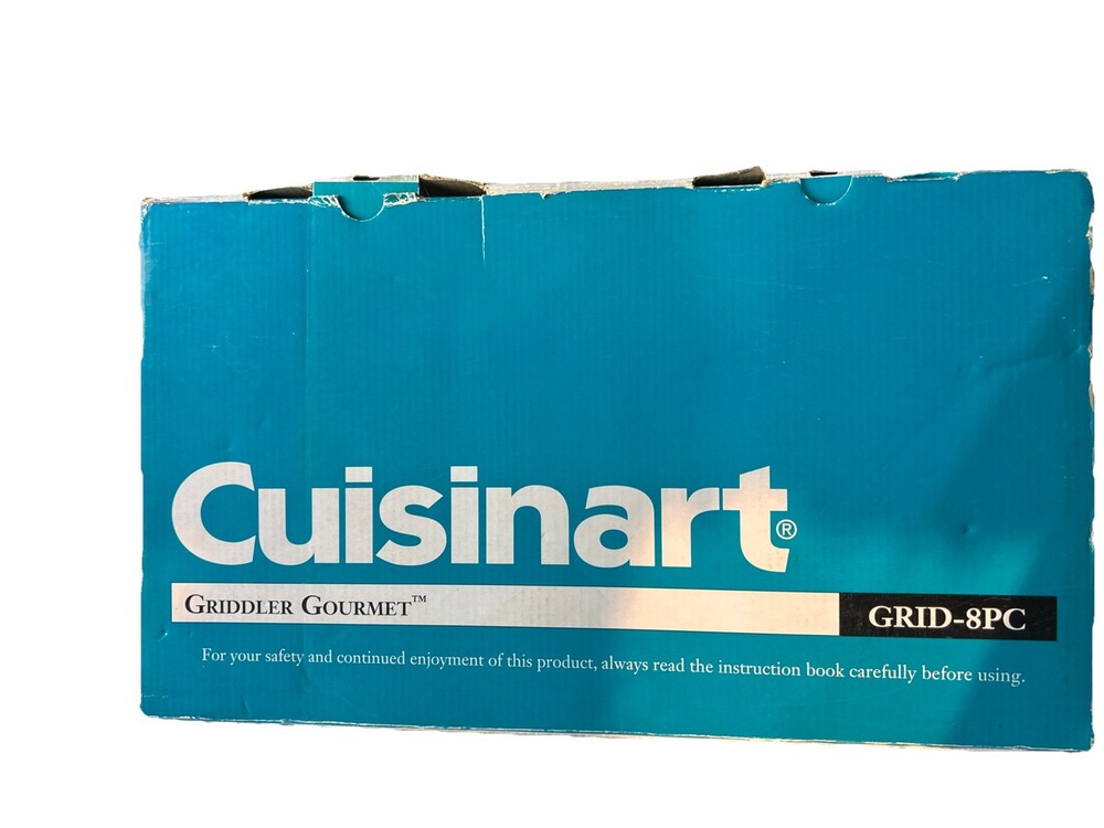 Cuisinart Griddle Gourmet Model GRID-8PC New/ Open Box