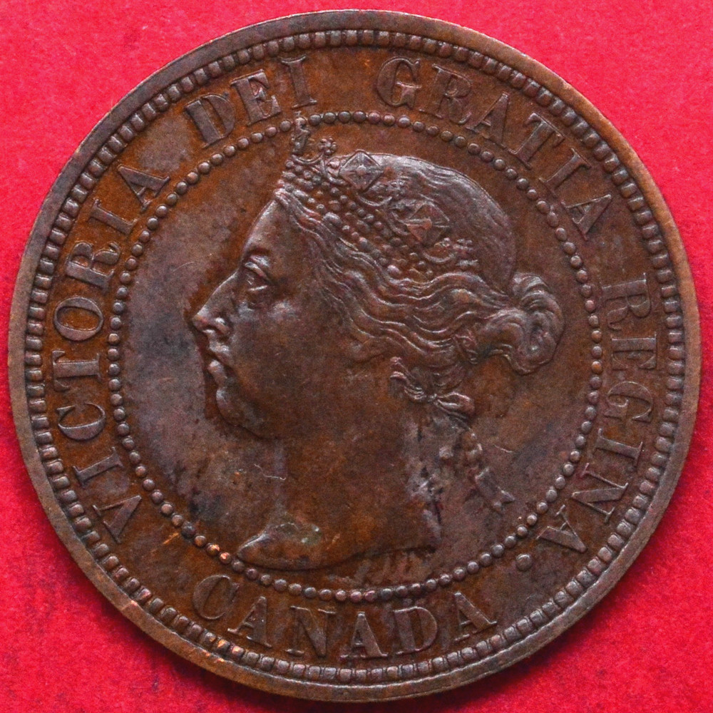 CANADA 1890-H LARGE CENT