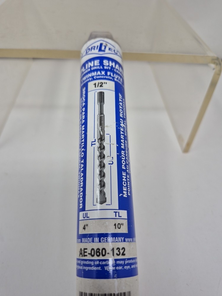 Driltec Spline Bit 1/2" × 10"
