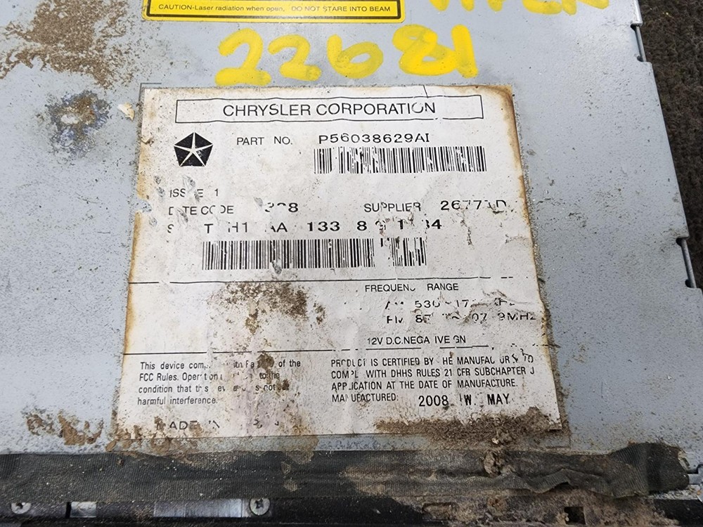 DODGE VIPER A/V Equipment 03 04