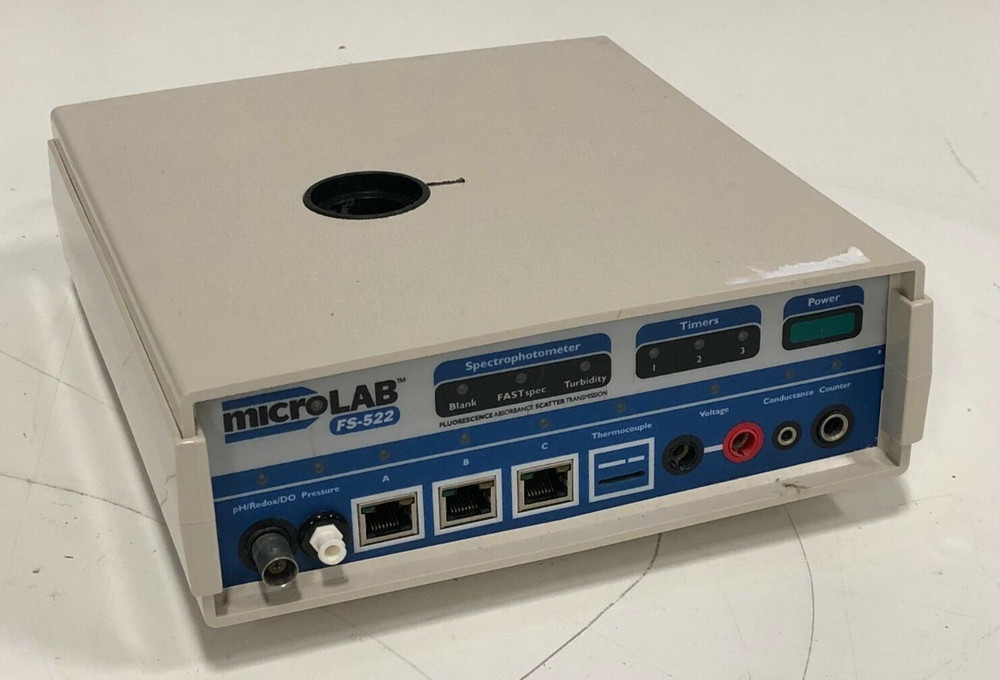 Microlab Environmental FS-522 Lab Interface Data Acquisition SPECTROPHOTOMETER