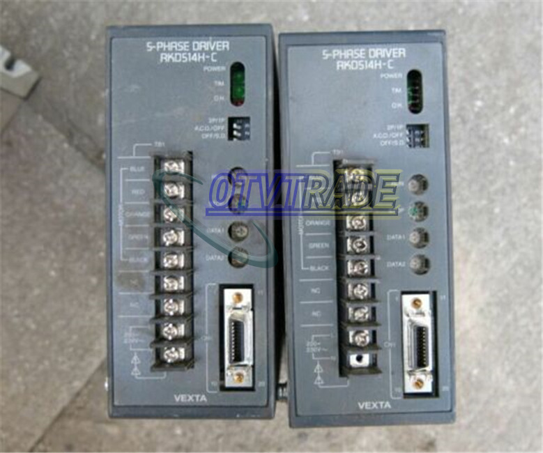1PC Used VEXTA 5-PHASE DRIVER RKD514H-C