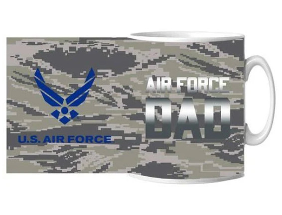 AIR FORCE DAD ABU CAMO MUG 15OZ
