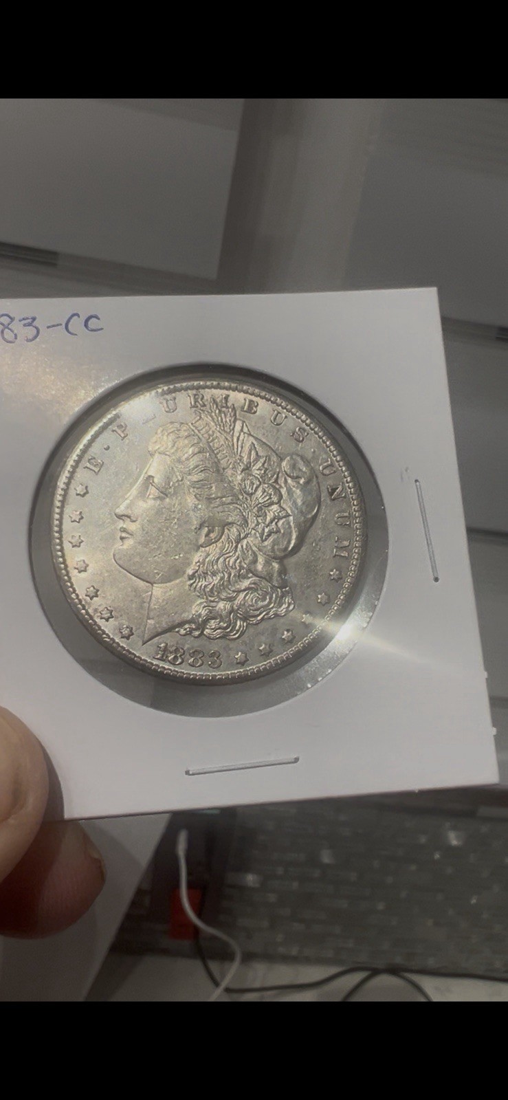 1883-CC Morgan Silver Dollar BU Uncirculated Carson City US