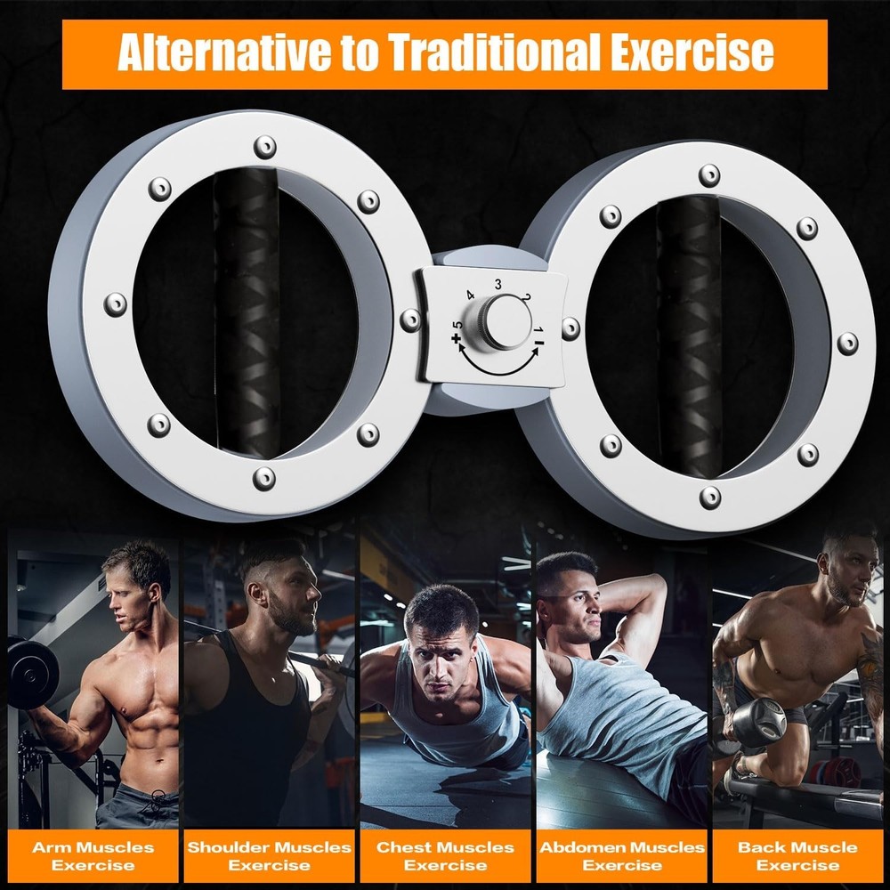 Burn Machine - Spinning Rotator Burn Machine with 12LB Adjustable Resistance,...