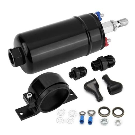 Universal External Inline Fuel Pump Electric High Flow 300LPH 12V with