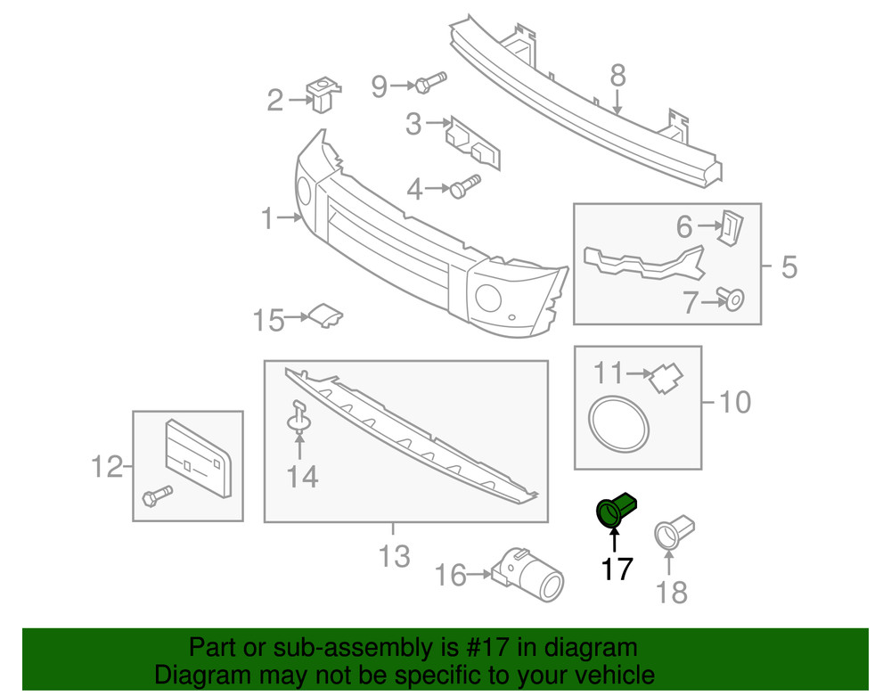 Genuine Land-Rover Bezel VTJ500070LML