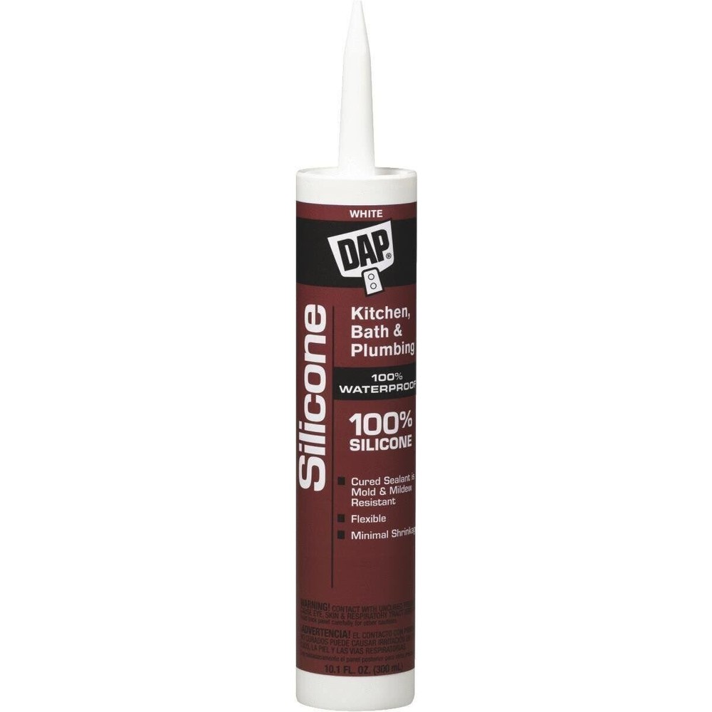 DAP White Silicone Sealant