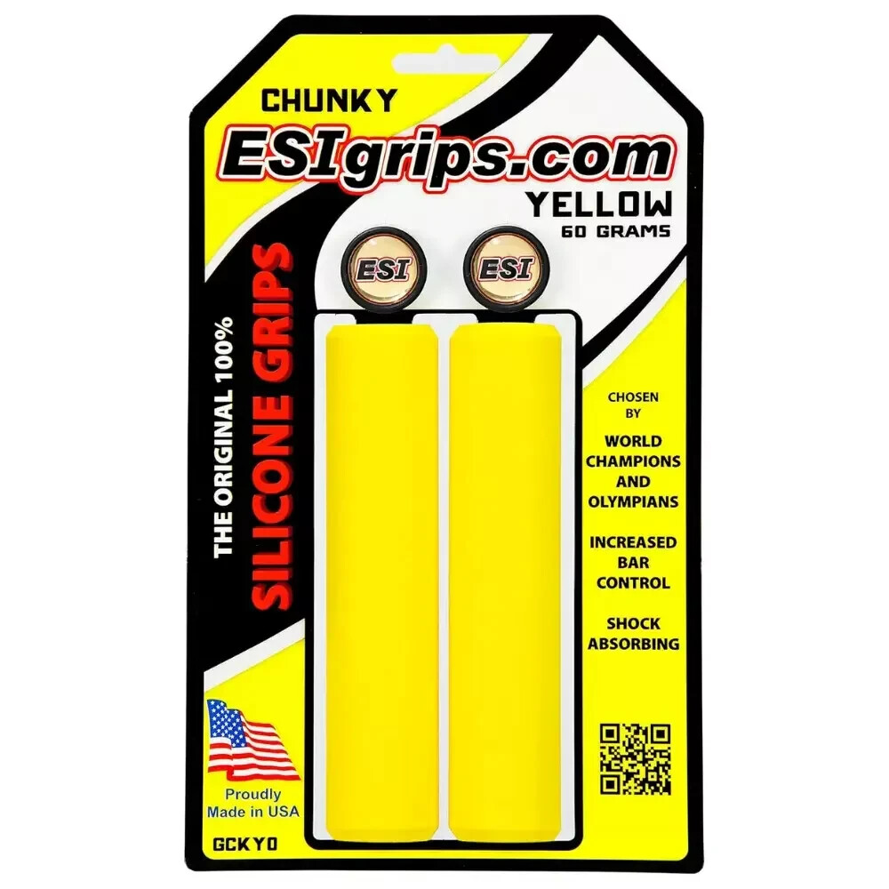 ESI Chunky Grips. Yellow