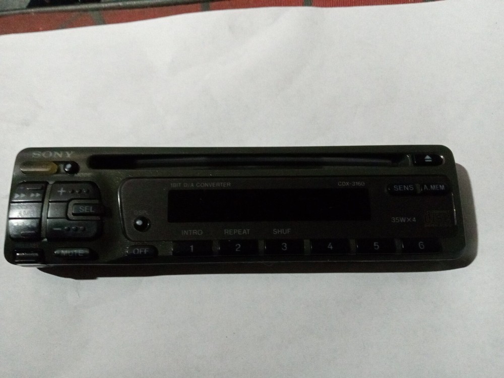 SONY CDX-3160 CAR STEREO ONLY