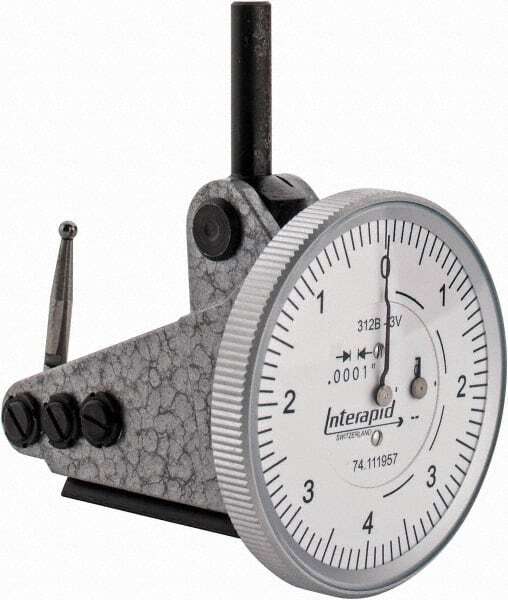 INTERAPID. 0.016 Inch Range, 0.0001 Inch Dial Graduation, Vertical Dial Test ...