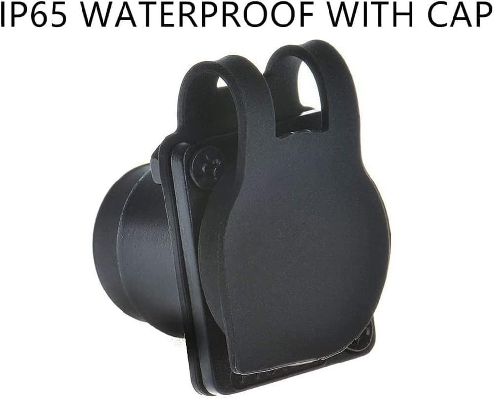 PENGLIN 2PCS USB 3.1 Type C Panel Mount Coupler, D-Type 2PCS(D-TYPE), black