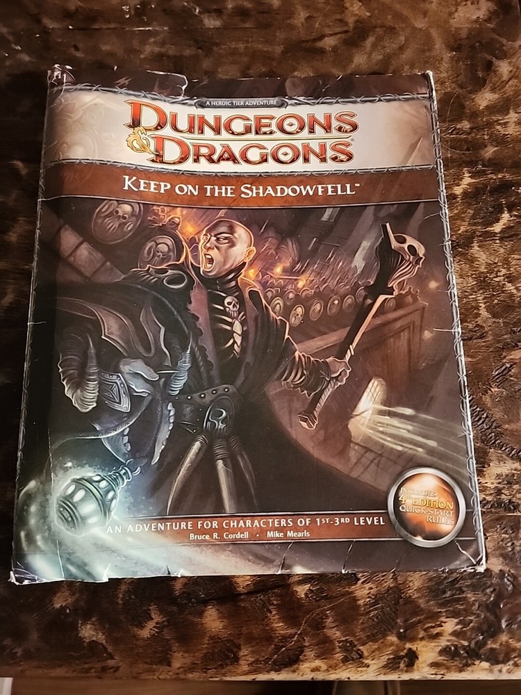 Dungeons & Dragons Essentials Dungeon Master's Kit 2010 Not Complete W/Extras