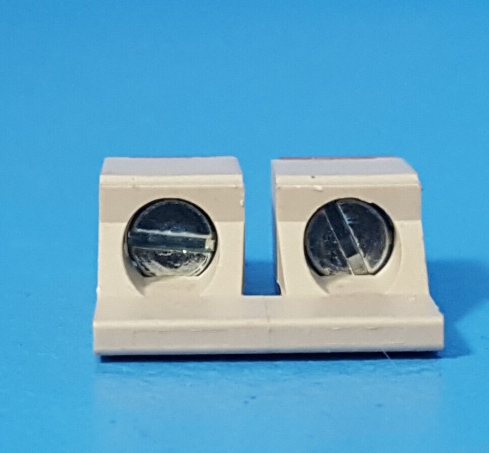 (10PCS) TOP SCREW ON INSERTION BRIDGE, DS16-02P, DINKLE, 2 POLE