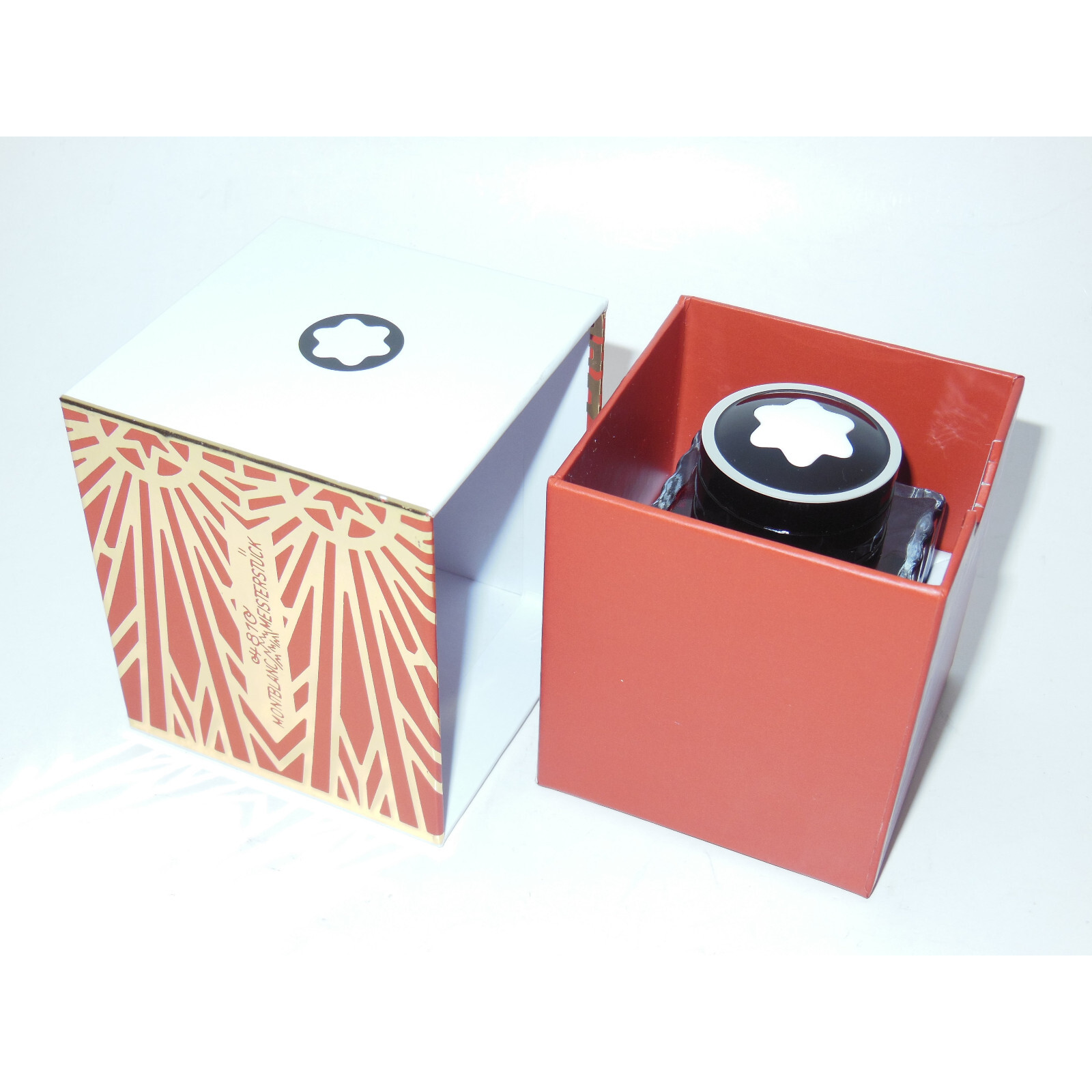 2ND* Montblanc Meisterstuck Origin Collection Coral Fountain Pen Ink 50ml 132941