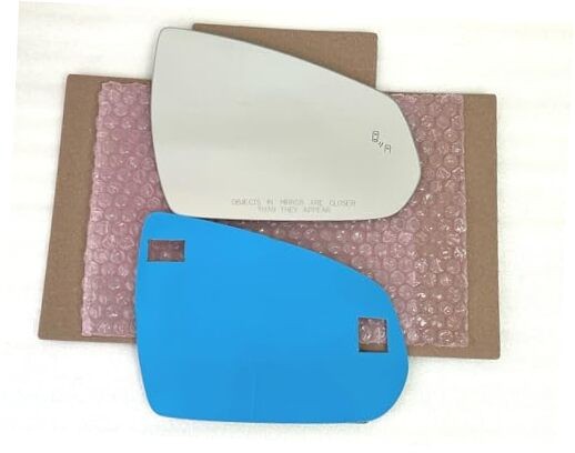 Replacement Blind Spot Mirror Glass with Full Size Adhesive for 2010-2016
