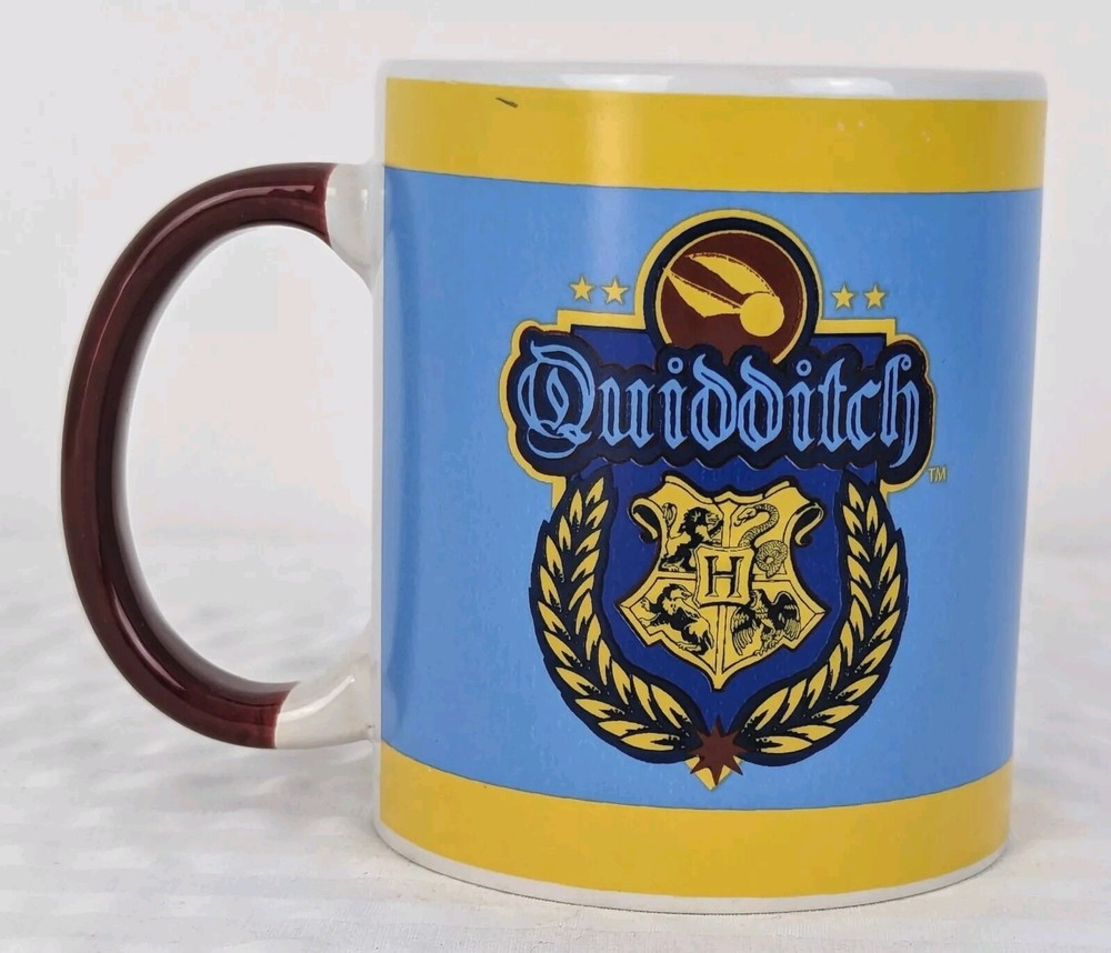 Harry Potter  Coffee Mug Cup Crest Wizarding World Quidditch