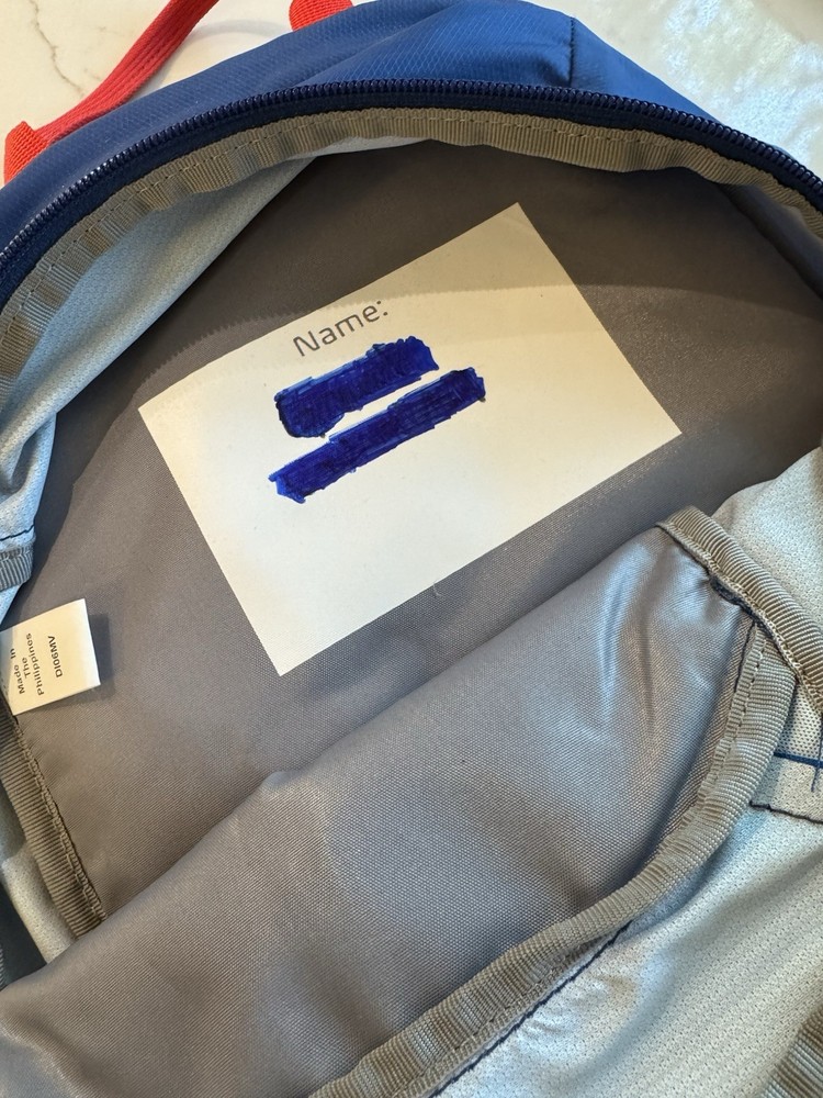 CAMELBACK Trailblazer 15 Blue Backpack No Bladder Excellent Condition